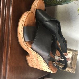 Born Cork Wedges